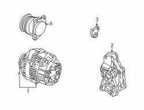Genuine MAZDA OEM Xedos 9 PULLEY, TENSIONING KJ02-15-980B KJ0215980B