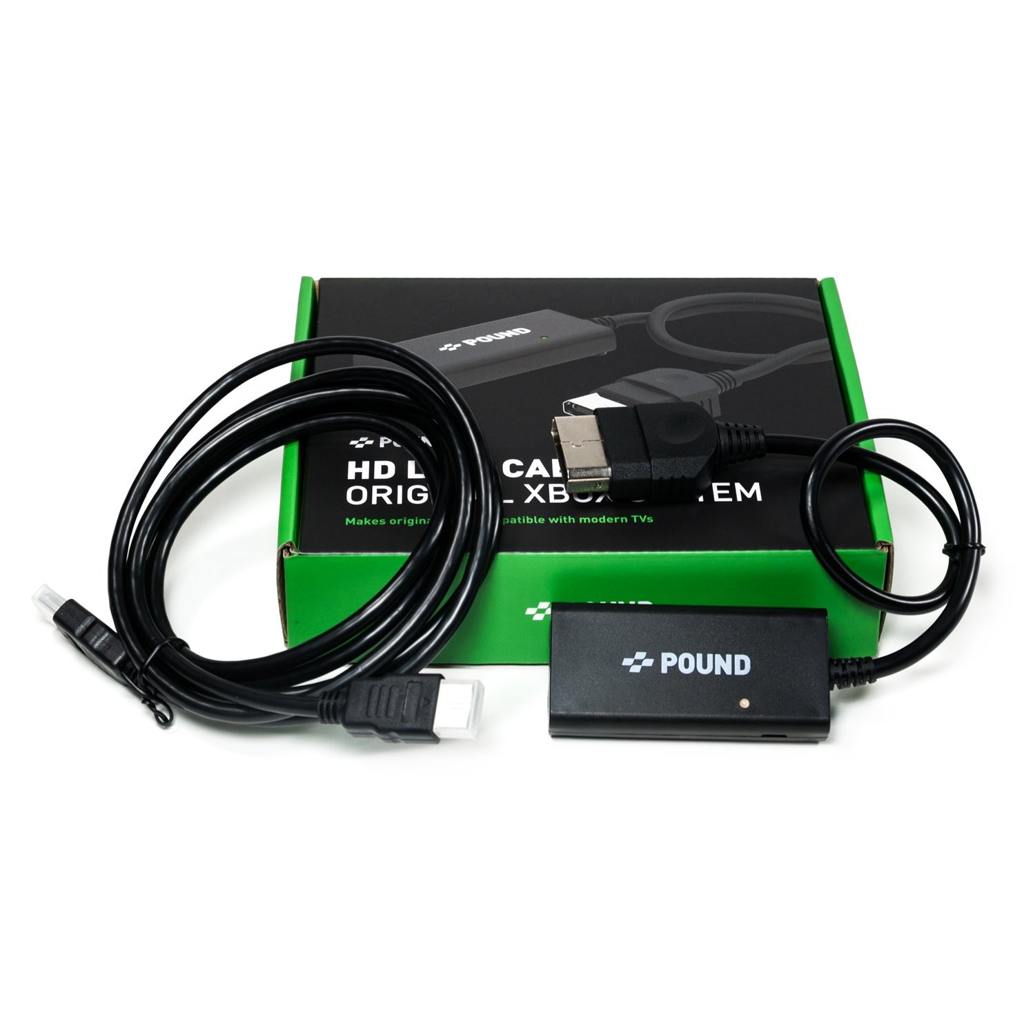 POUND HD Link Cable Original Xbox HDMI Modern TV