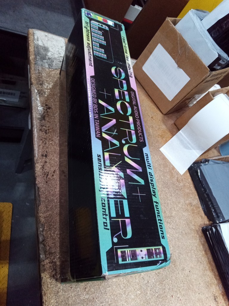 Secondhand BDS PP-131 Green Audio Spectrum Analyzer Display Music Spectrum