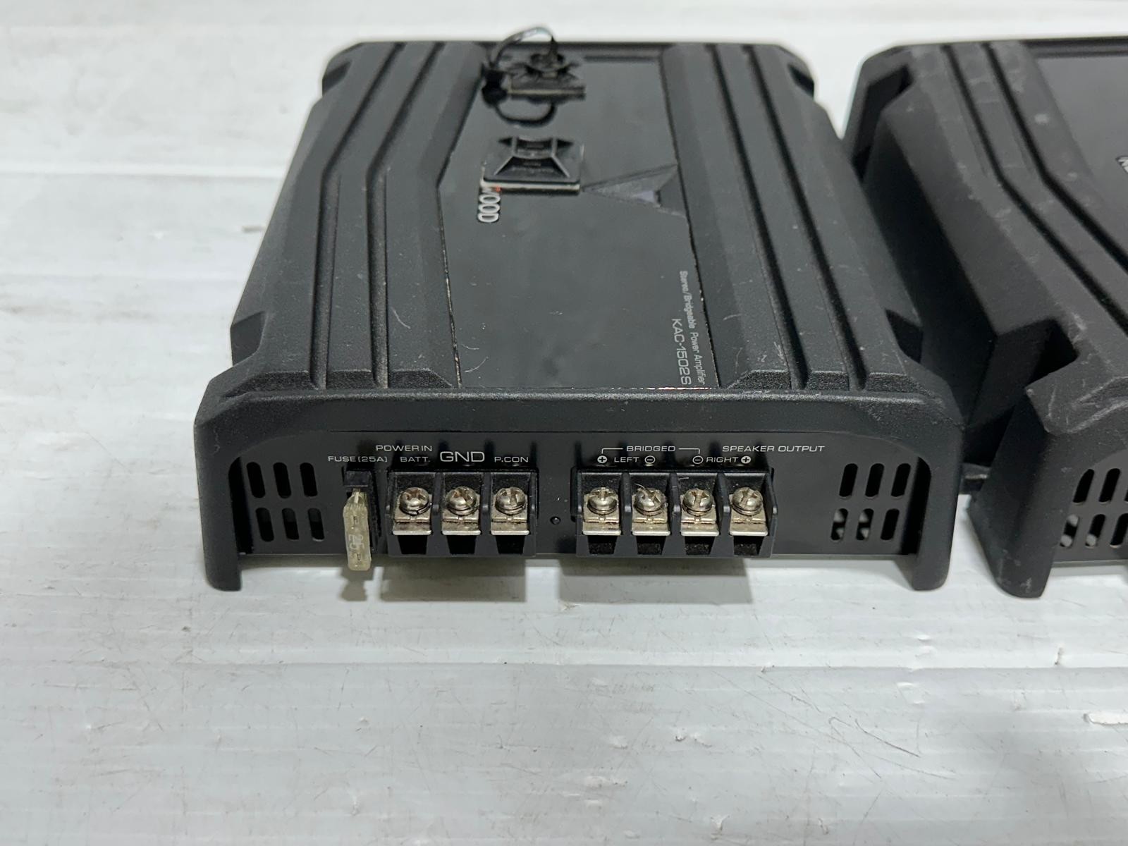 Kenwood KAC-1502S 2-channel car amplifier #4055 (One) THS