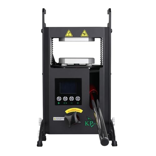 4 Ton Heat Press Machine Dual Heated Plates LCD Digital Control Press