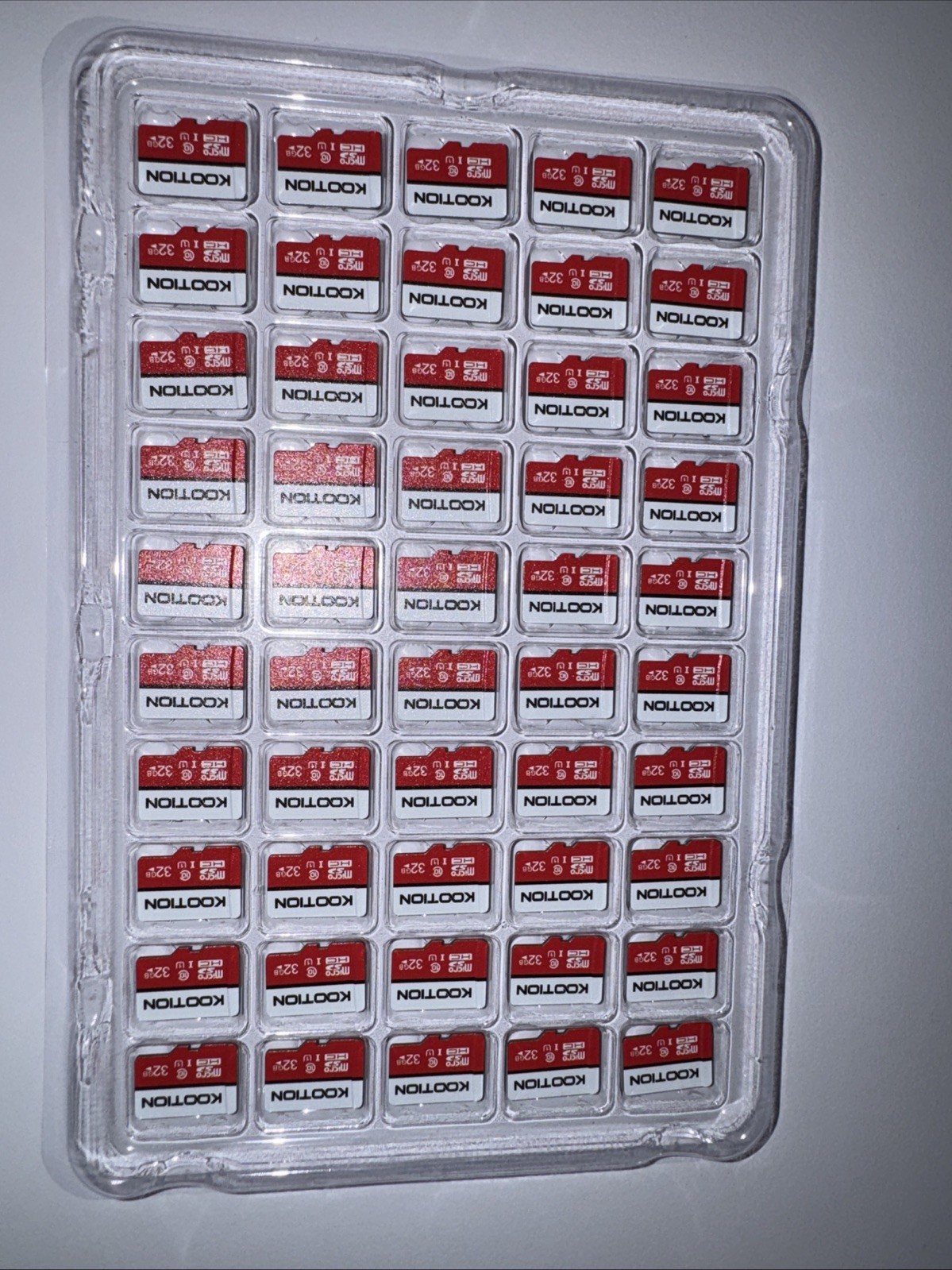 Lot of 50 KOOTION 32GB microSDHC Memory Cards Class 10 UHS-I U1 Bulk