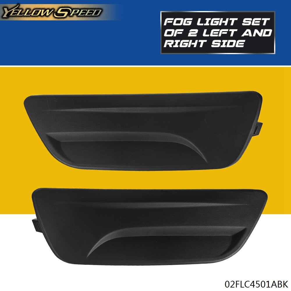 Front Fog Light Cover Set Fit For 2013-2015 Chevrolet Malibu GM1039141 GM1038141