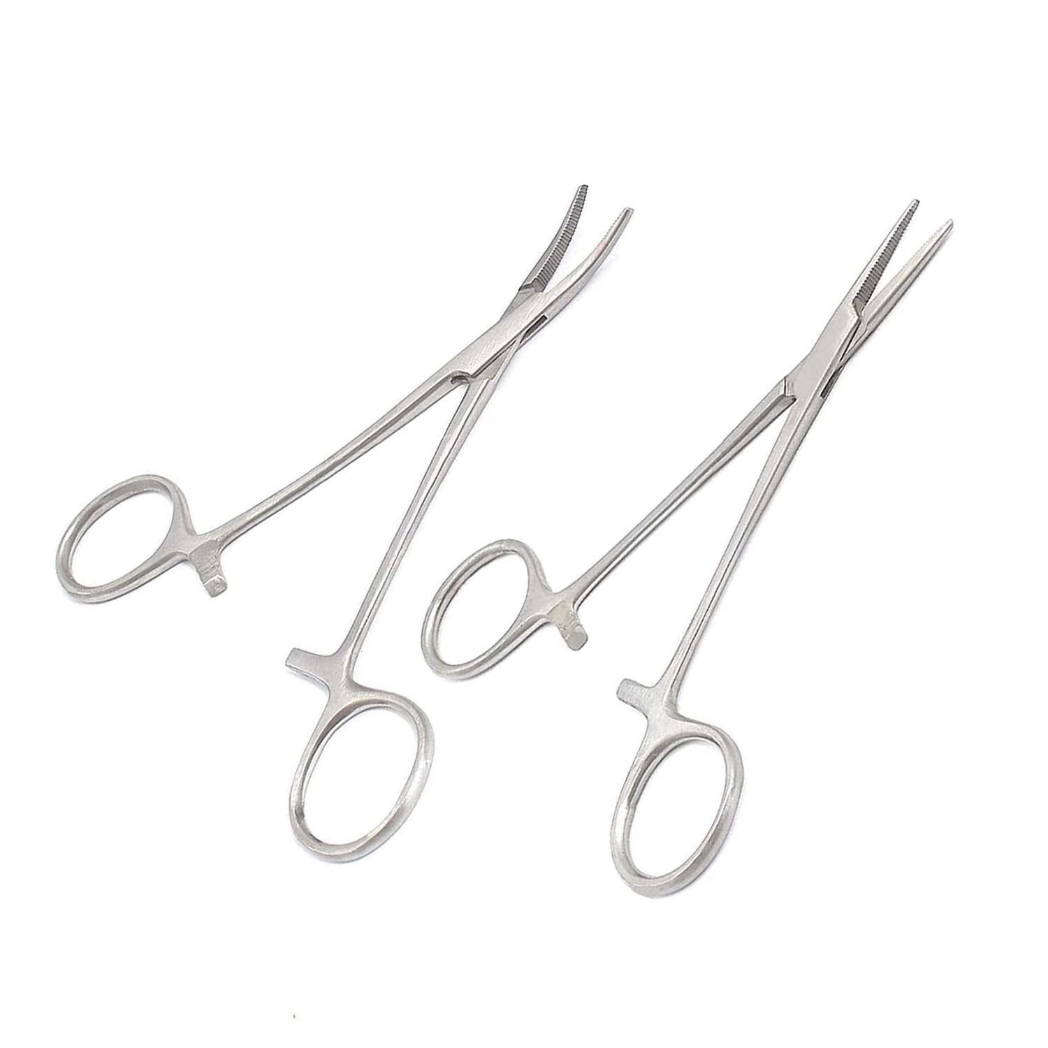 Halsted Mosquito Artery Forceps 12cm Straight/Curved surgical Dental Instruments