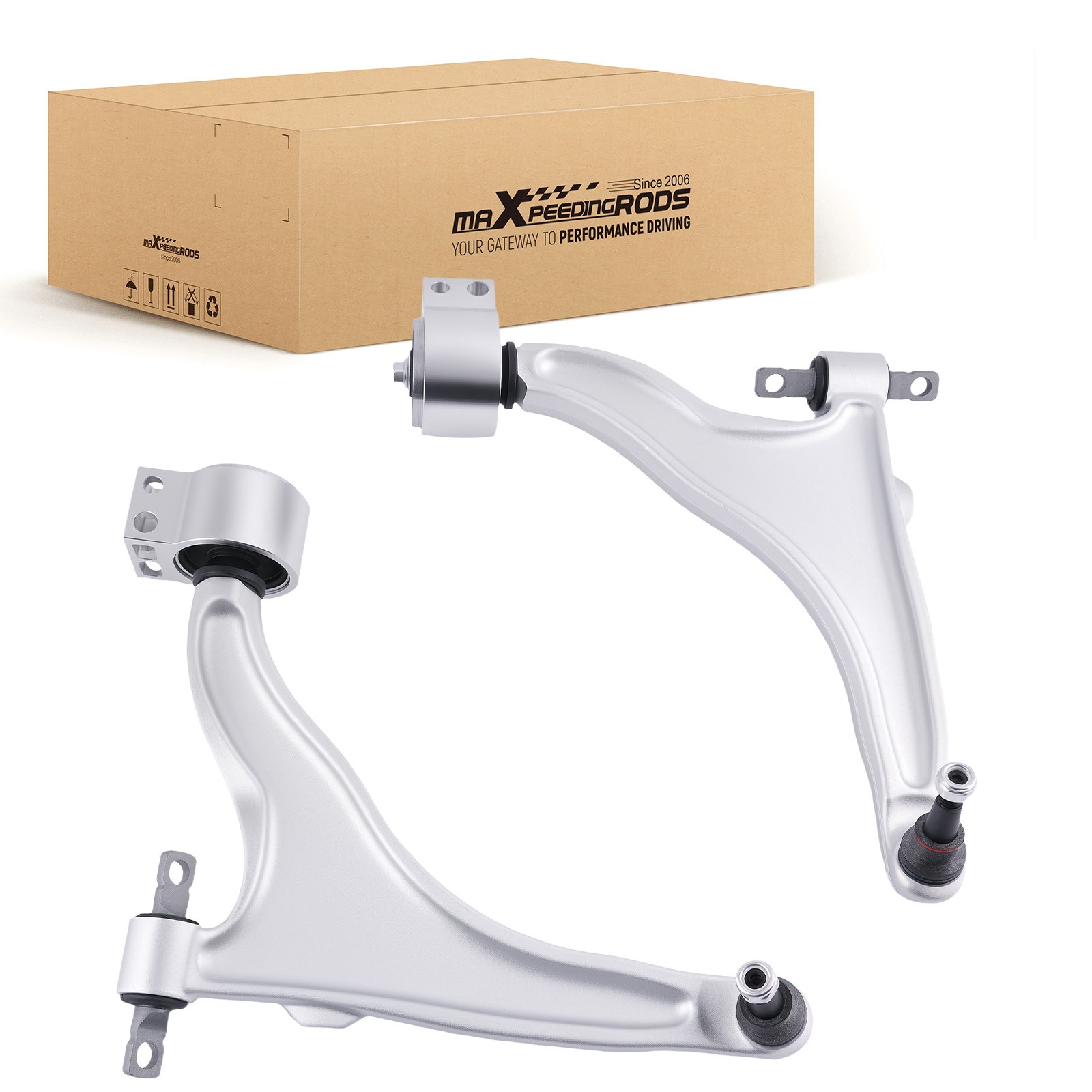 2pcs Front Lower Control Arms w/Ball Joint for 2010-2016 Cadillac SRX Suspension