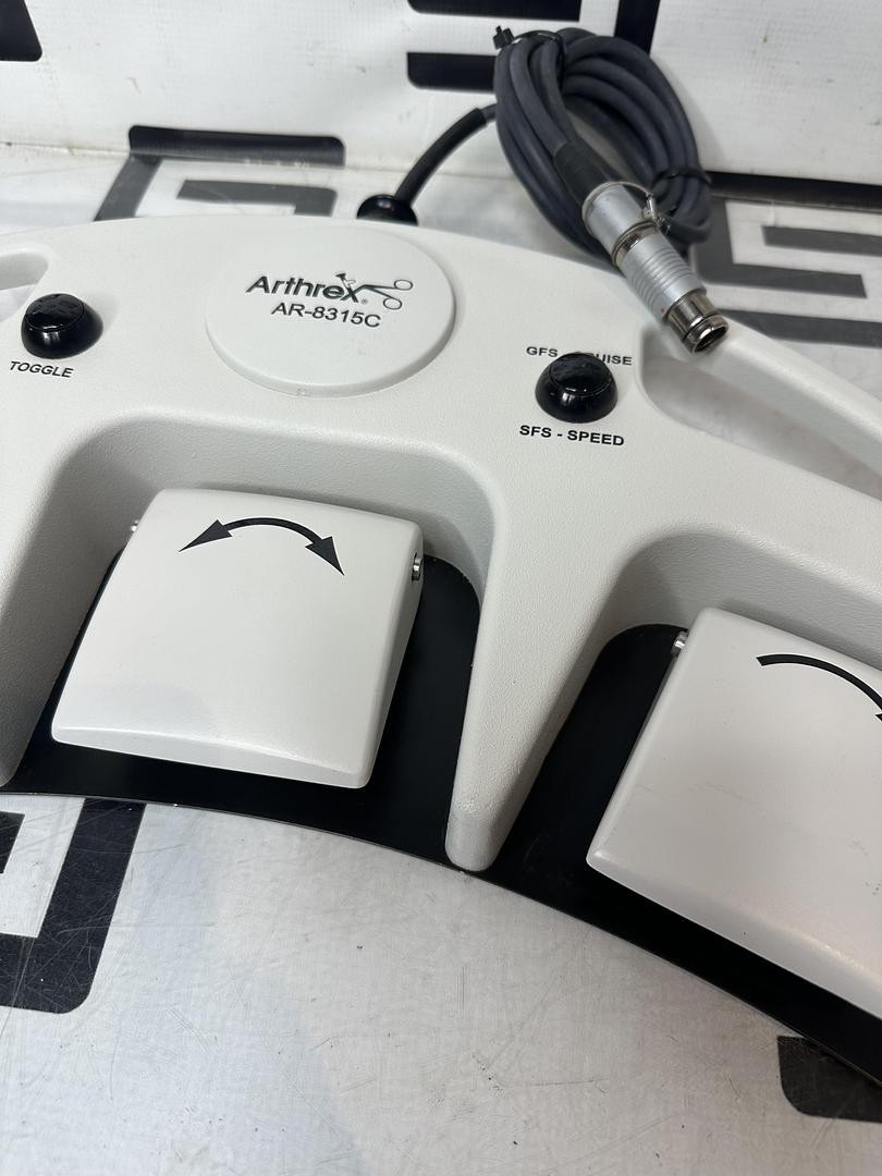 Arthrex AR-8315C Multifunction APS ll Footswitch w/ Cord Corded Foot 3 Pedal