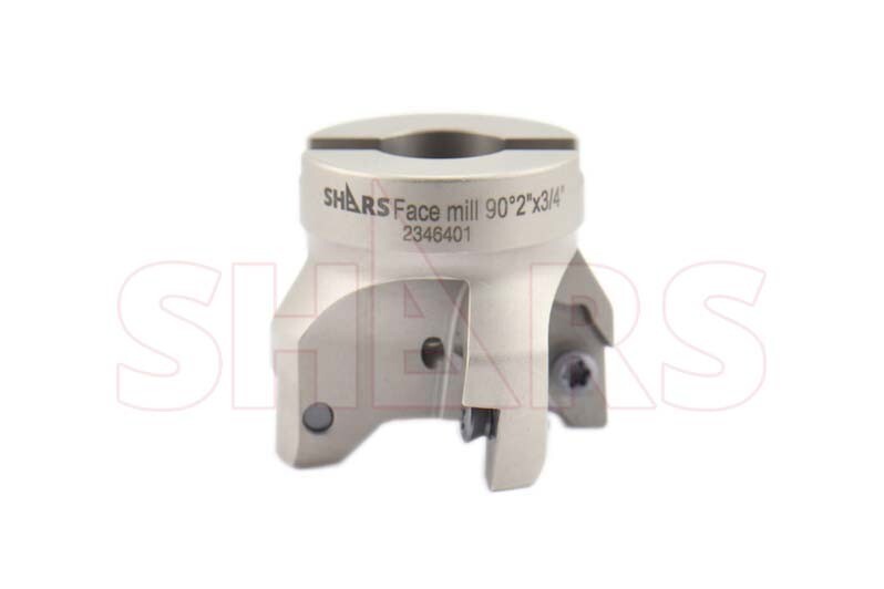 Shars 2" 90 Degree Square Shoulder Indexable Face Mill for VPGT Insert NEW P[