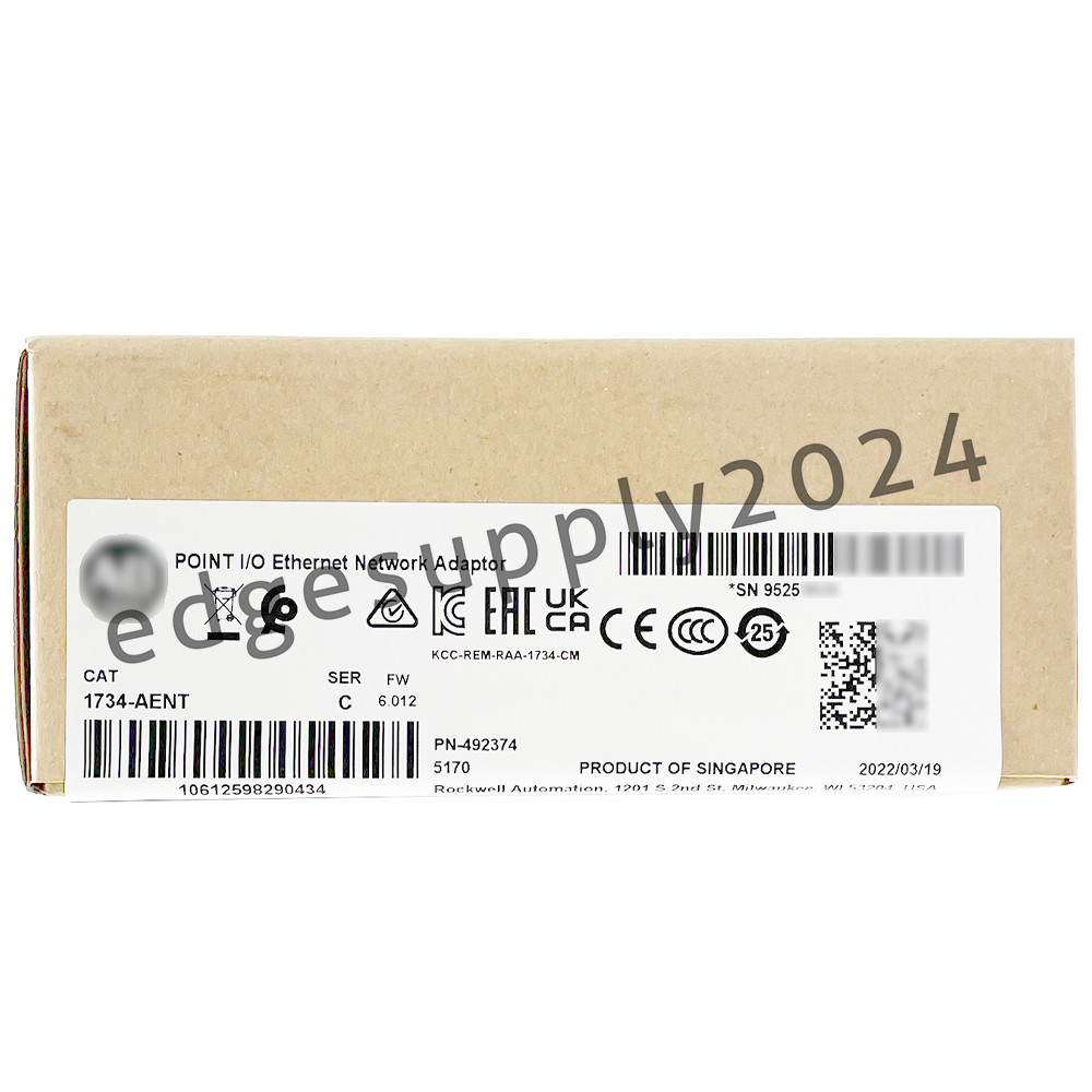 Allen Bradley 1734-AENT POINT I/O Ethernet Network Adaptor Factory Sealed New