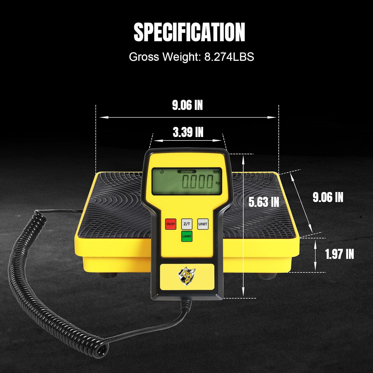 Refrigerant Scale 110 LBS HVAC Freon Scale High Precision Electronic Refrigerant
