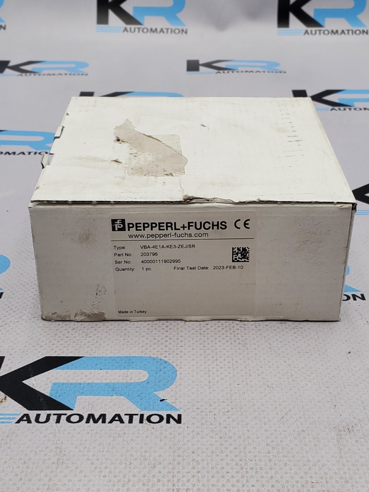 NEW Pepperl+Fuchs VBA-4E1A-KE3-ZEJ/SR Output Module