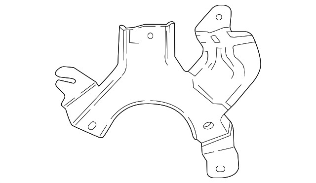 Genuine Mazda Blind Spot Detection System Warning Sensor Bracket KB8D-67-ZP1A
