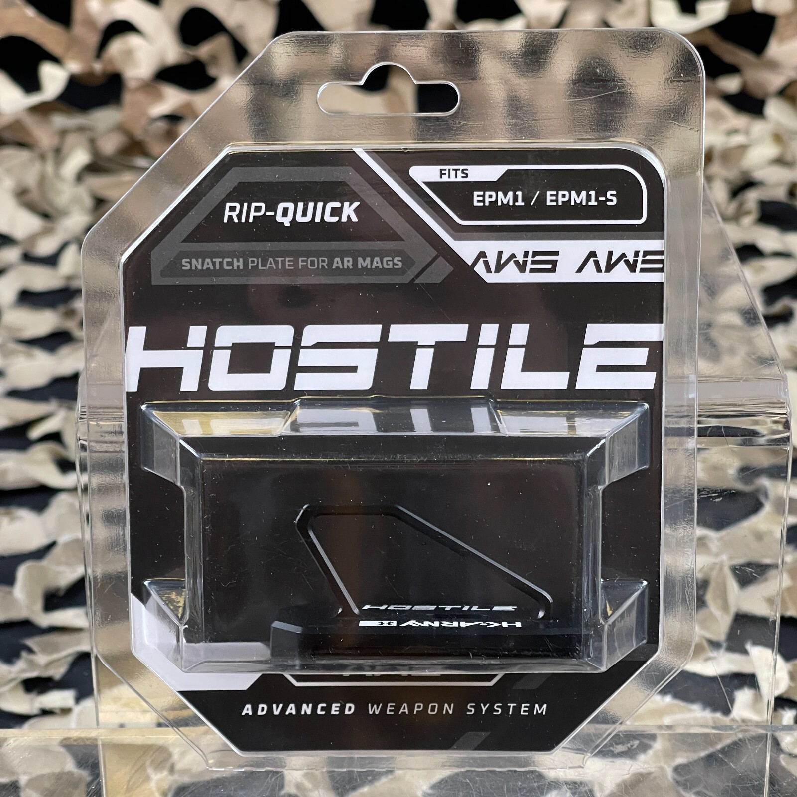 HK Army Hostile AWS Rip Quick - Edge EPM1/1S - Black