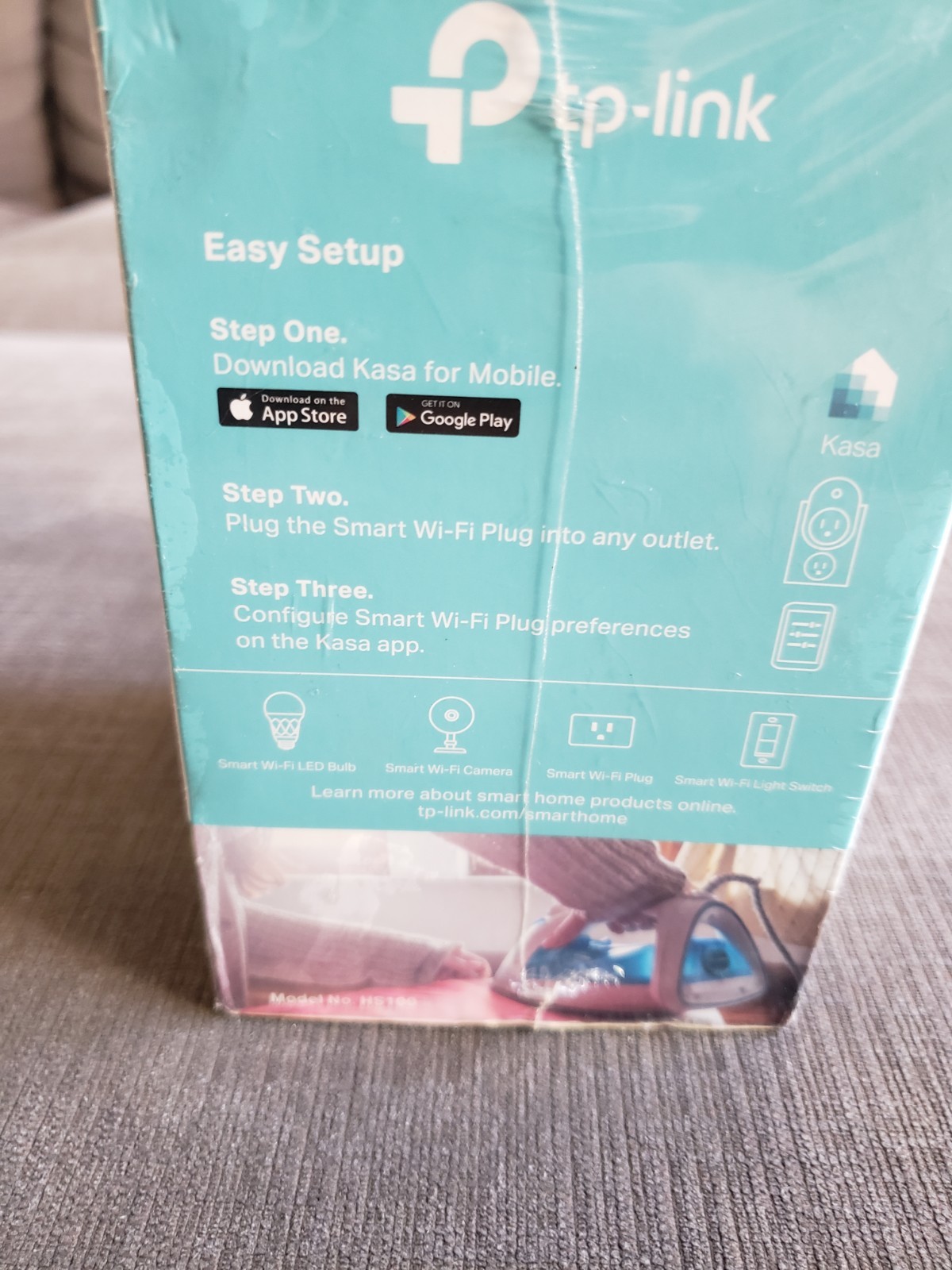 TP-Link - HS100 - Smart WiFi Plug - w/Google Assistant & Amazon Alexa NEW Sealed