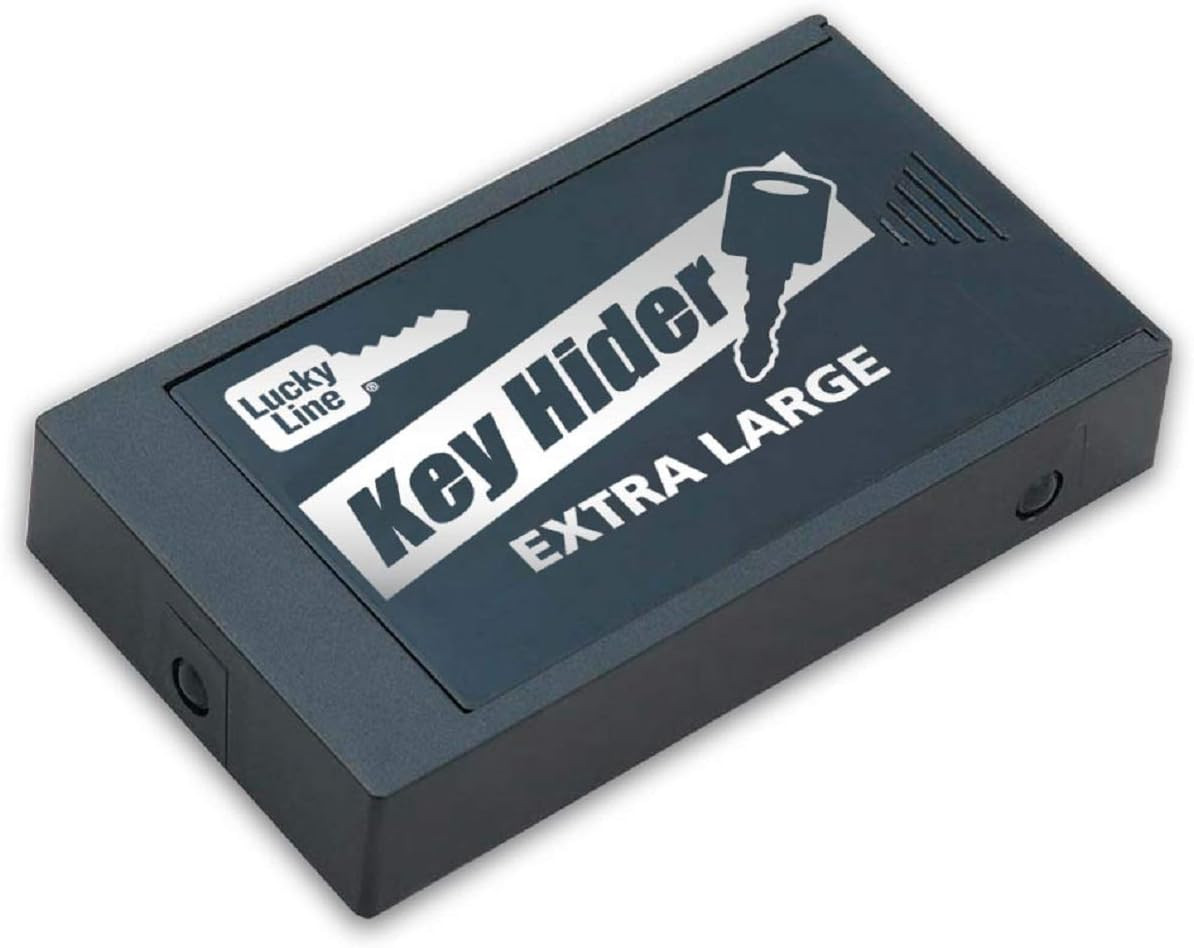 XL Magnetic Holder Hider Box Case For Large Outdoor Spare Key - Perfect for Cars