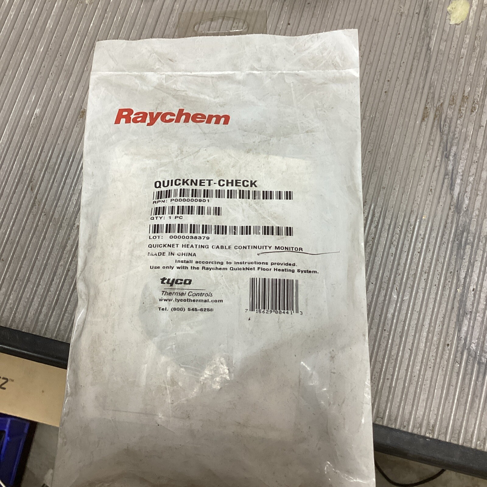 Raychem QuickNet-Check Heating Cable Continuity Monitor. Factory sealed!