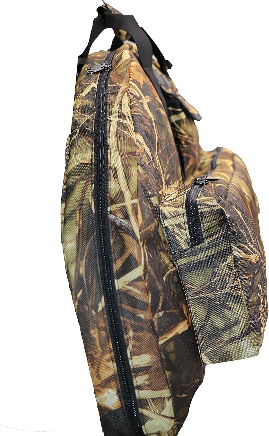 Real Tree Camouflage Compound Bow Case - Zipper Closure & Adjustable Strap