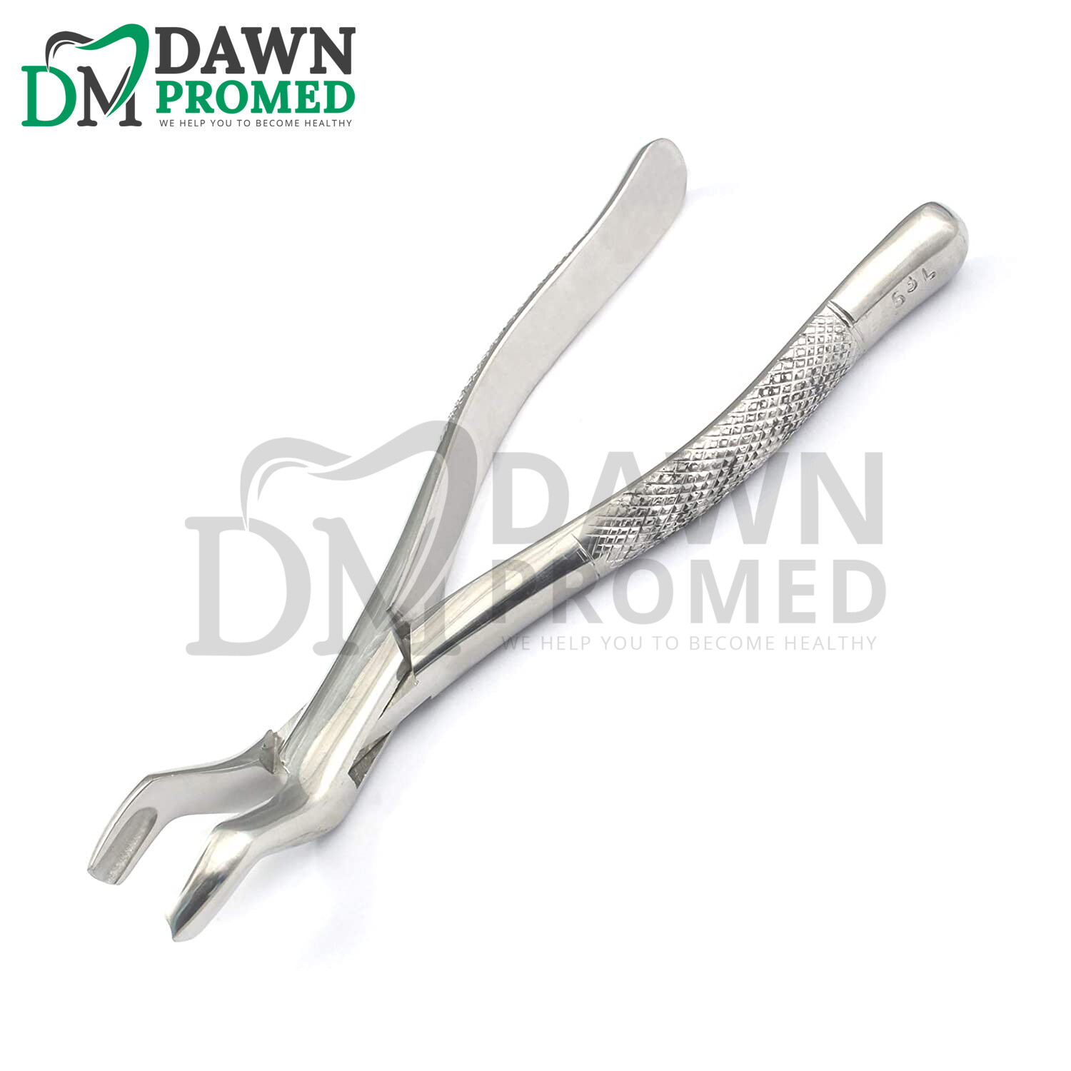 Dental Extracting Forceps #53R For Upper 1st & 2nd Molar Extraction German Grade