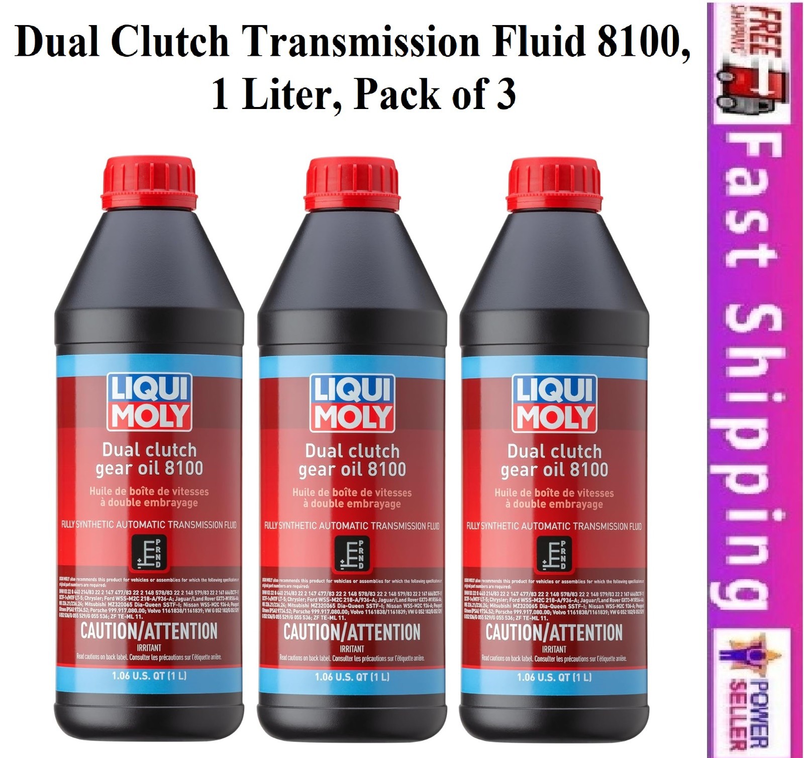 Dual Clutch Transmission Fluid 8100-Liqui Moly, 3 Liter, Stock US-No Import Fees