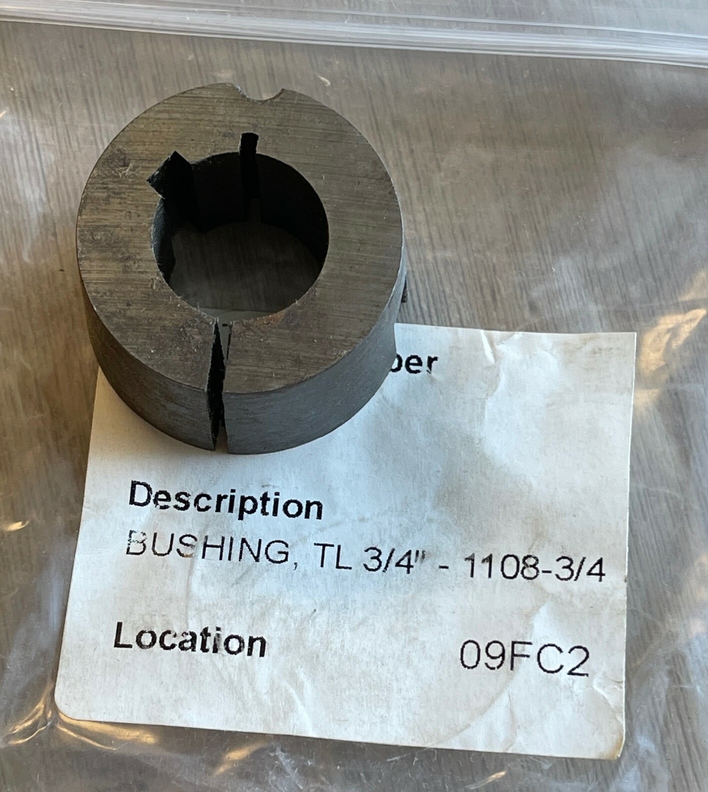 1108 X 3/4 TAPER-LOCK BUSHING WITH KEYWAY NEW