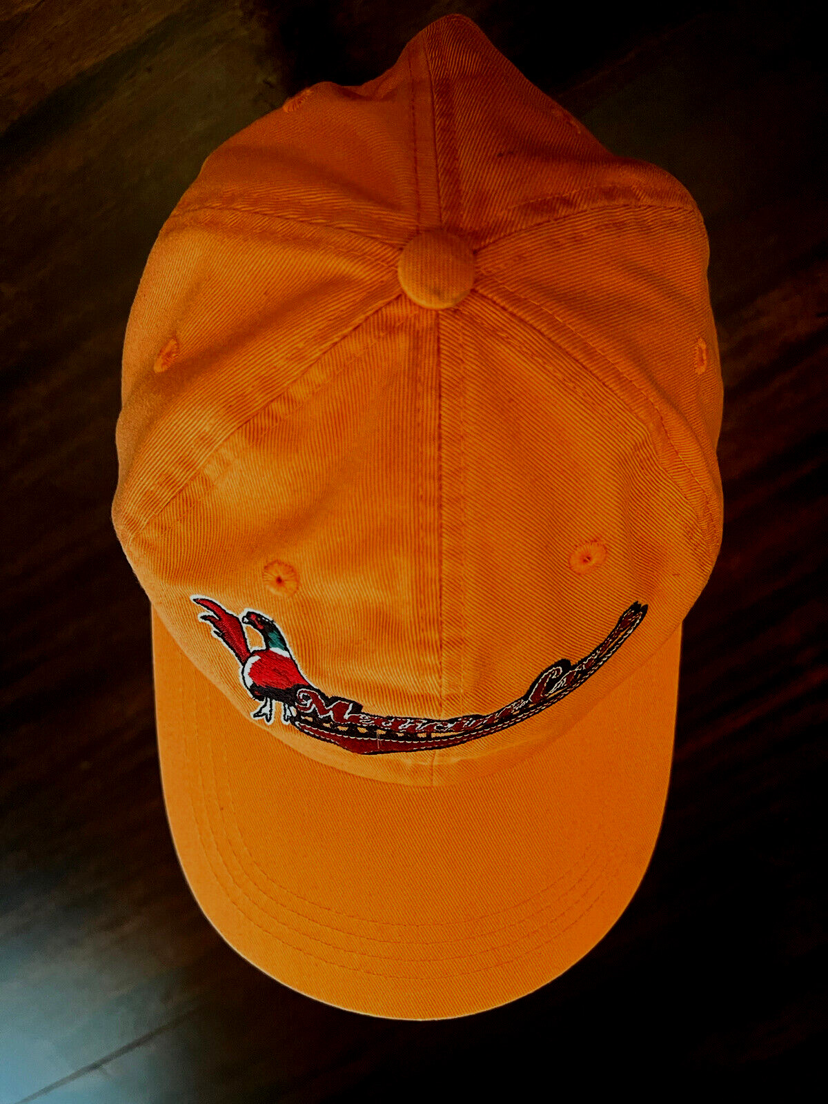 Medicine Creek Pheasant Ranch Vivian, Idaho Buckle Adjust Dad Trucker Hat Cap