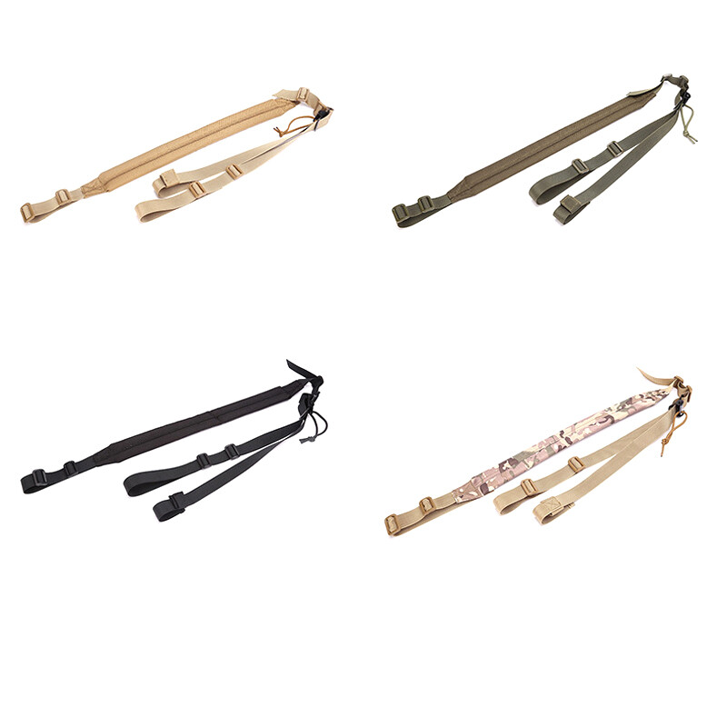 Heavy Duty 2 Point Sling Strap Nylon with Shoulder Pad Tactical Adjustable