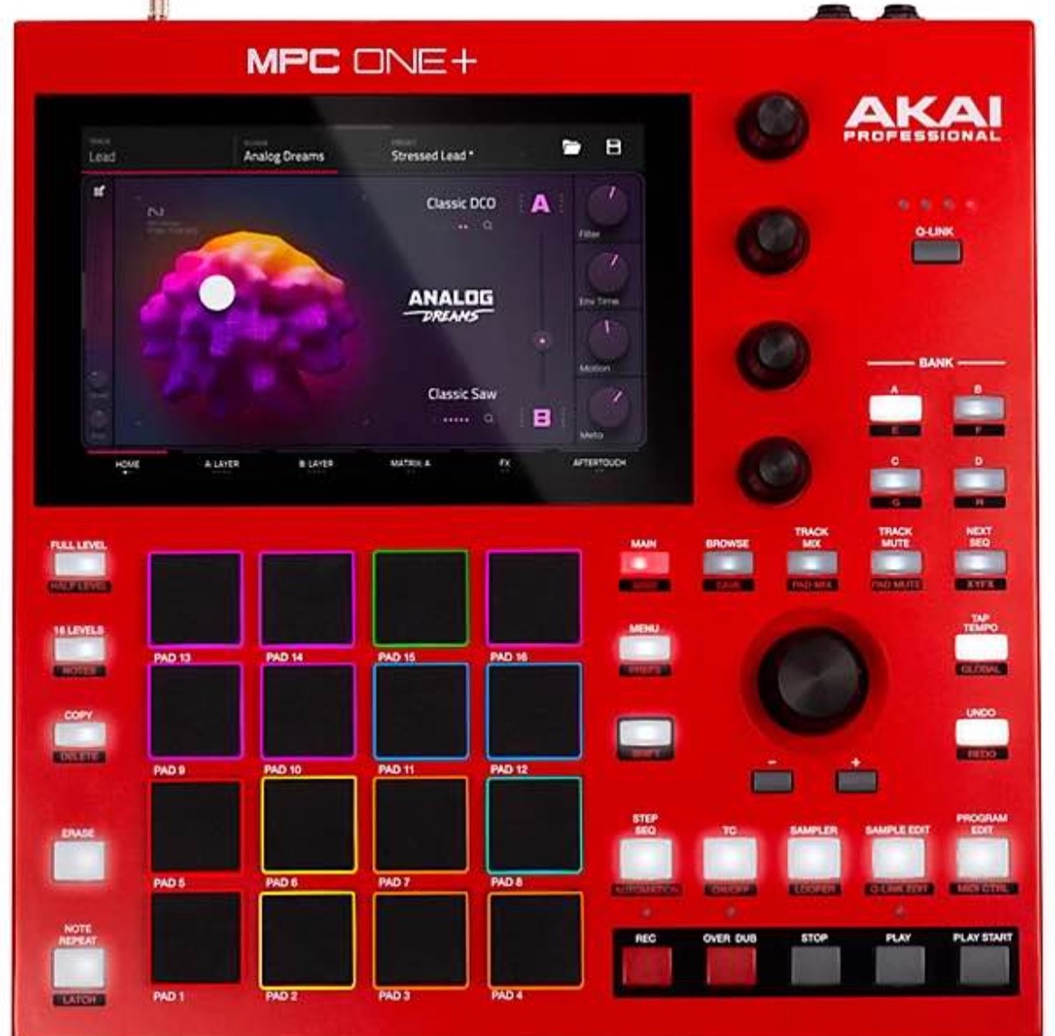 mpc one plus,mini keyboard headphone package