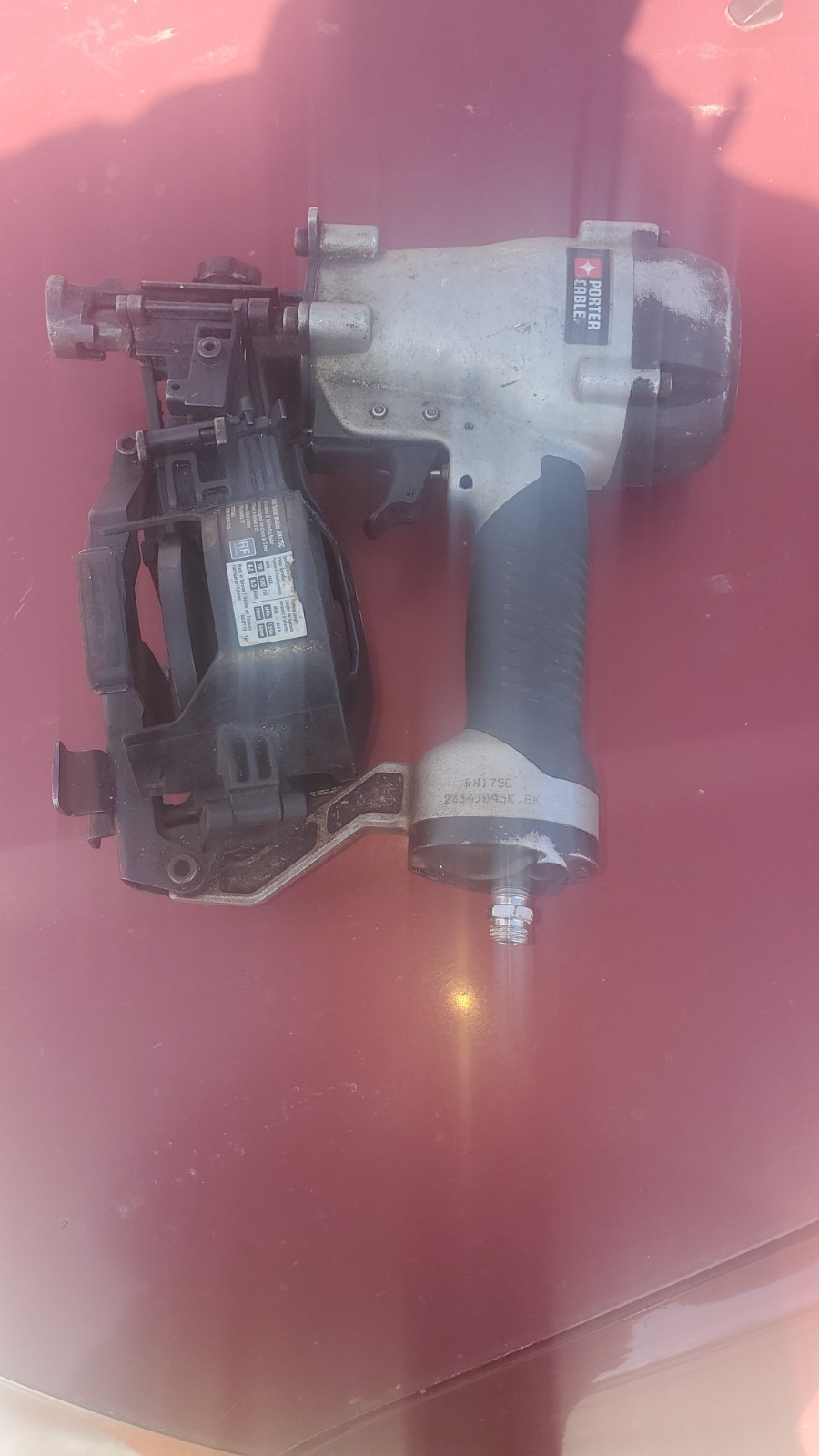 PORTER-CABLE RN175C Roofing Pneumatic Nailer Nail Gun Model RN175C