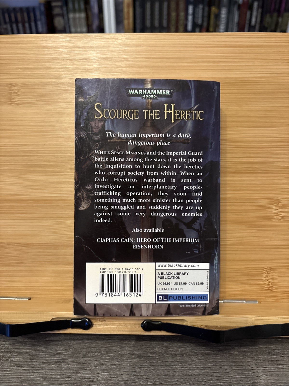 Scourge the Heretic | Warhammer 40K Novel | Sandy Mitchell | PB | Black Library