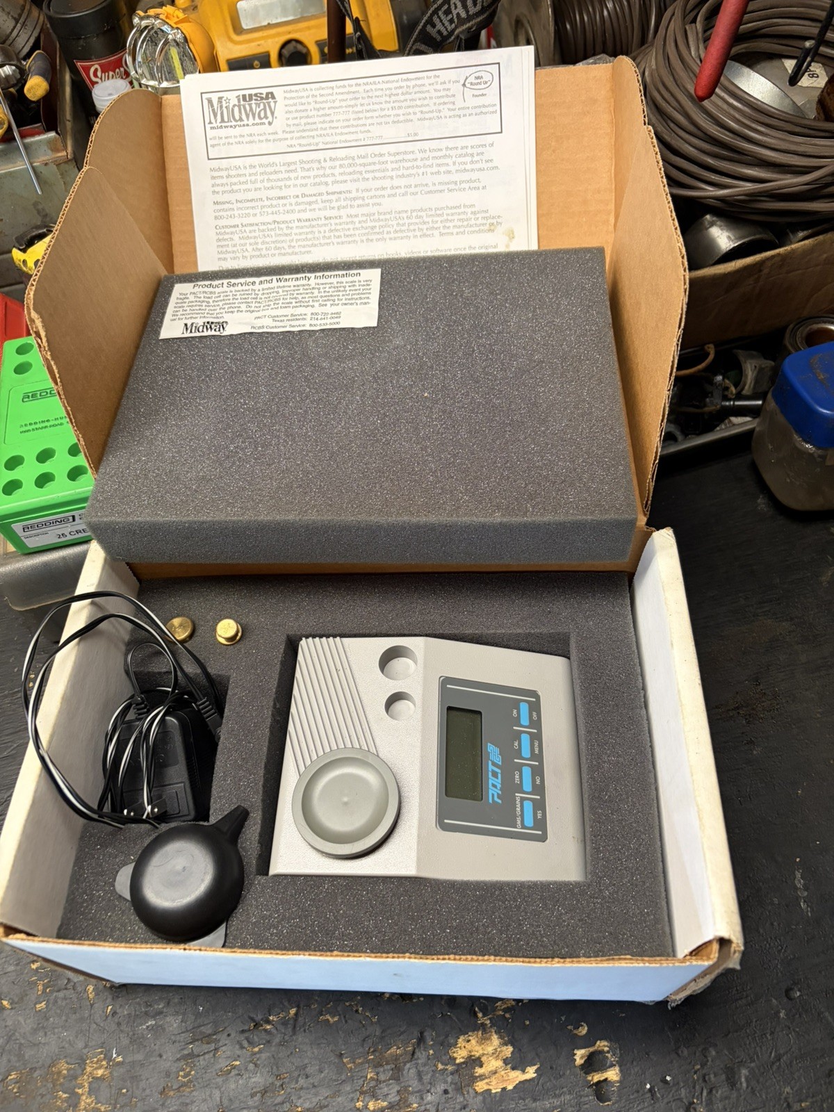 Pact/RCBS powder scale for reloading