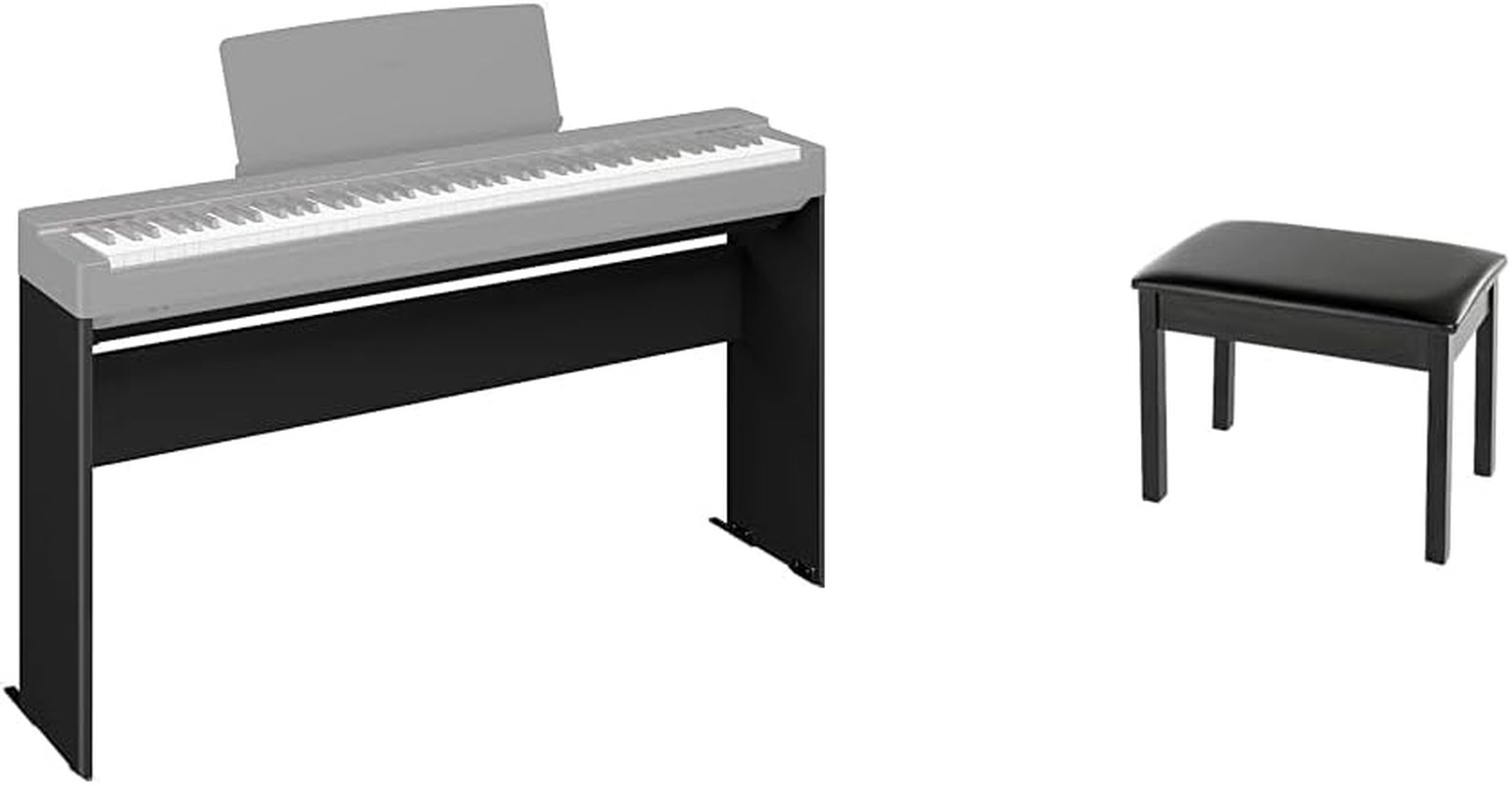 L200B Piano Stand & BB1 Padded Bench for P225B Digital Piano - Black