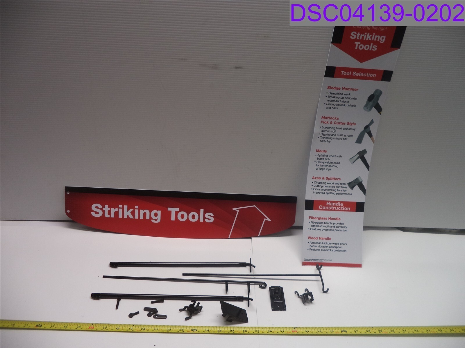 Ace Hardware Striking Tool Select Sign Store Display P/N 9011996 ACE-STRK2