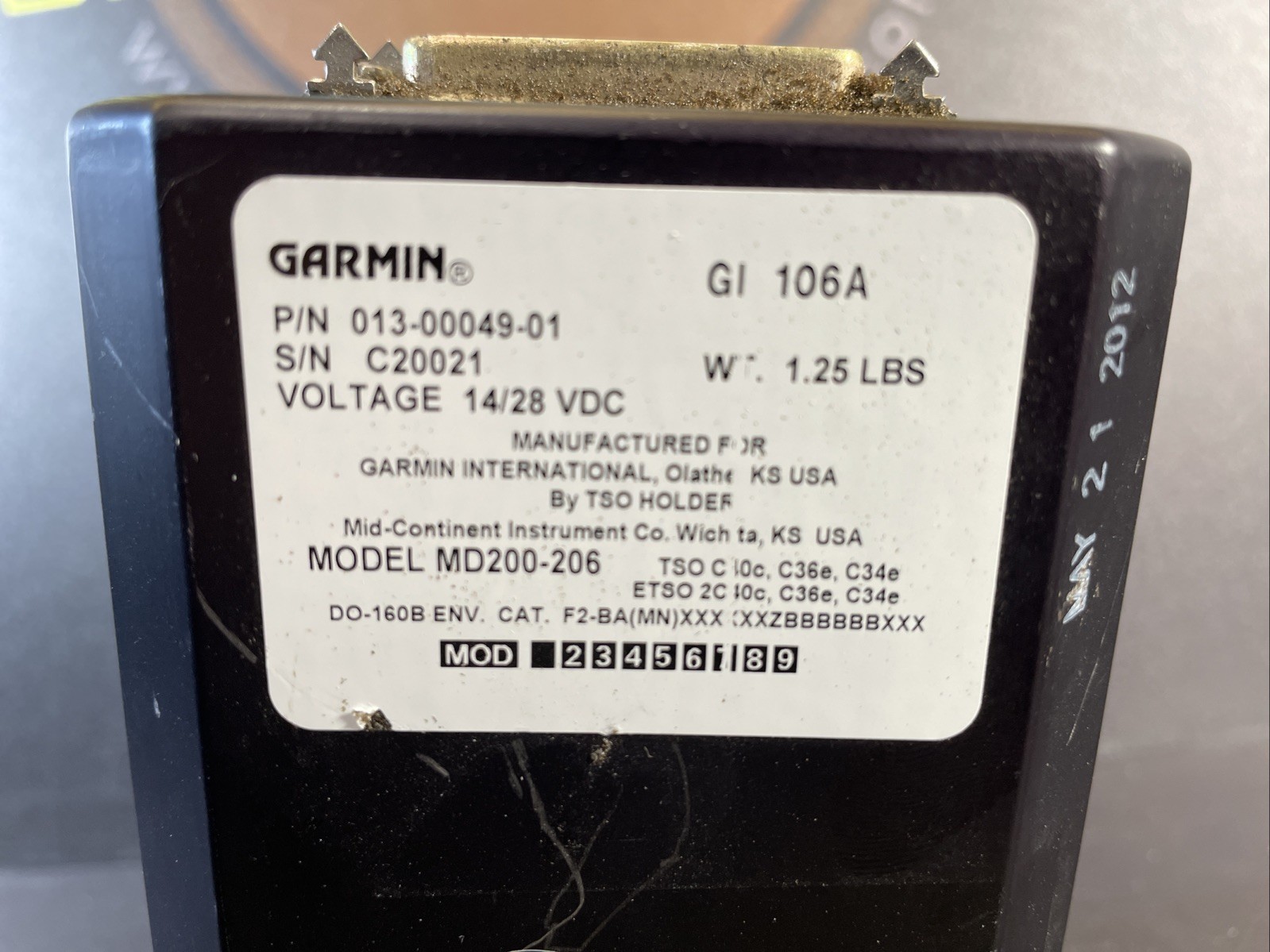 Garmin GI 106A CDI
