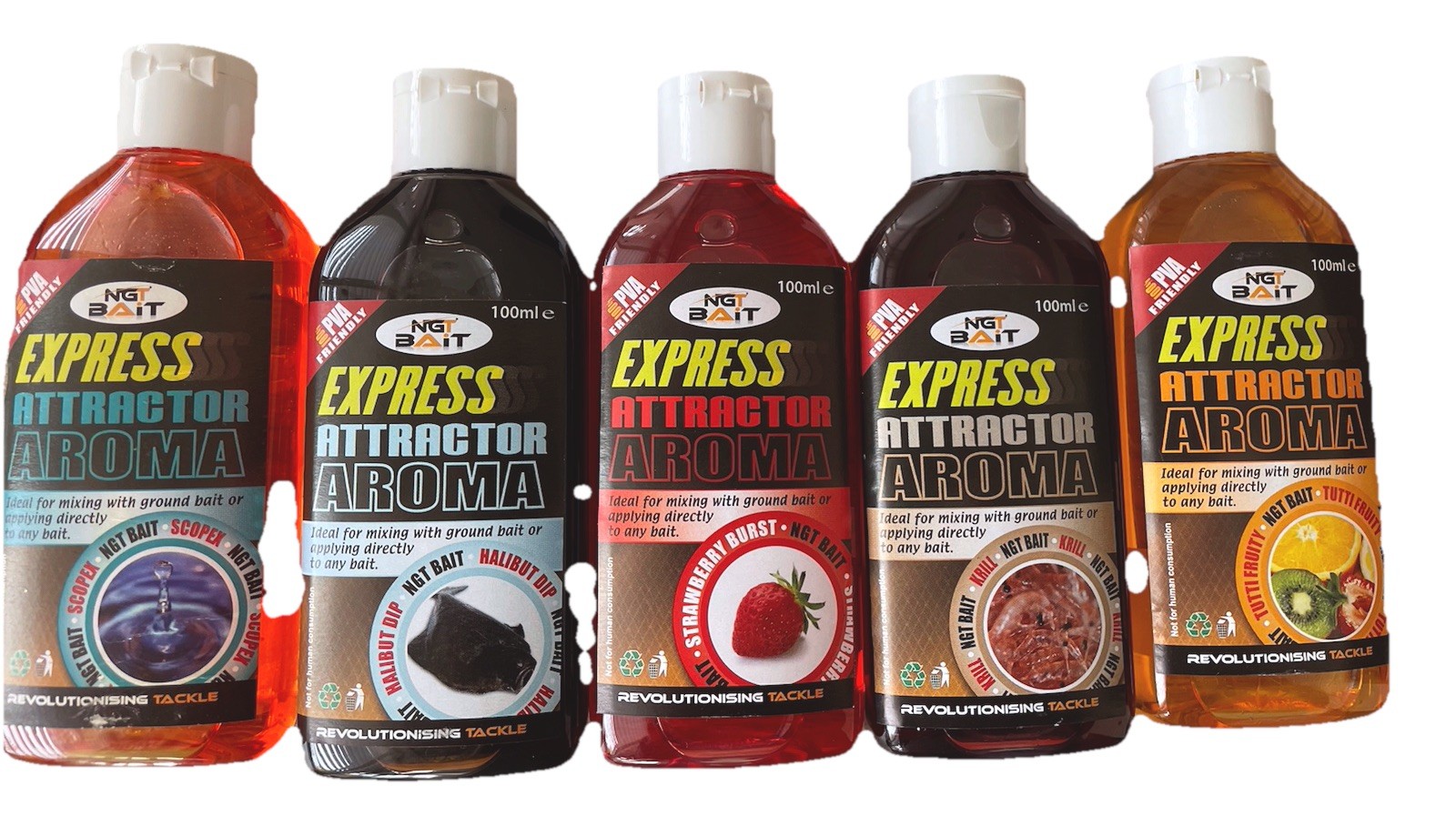 100 ml Bottle concentrated Express fish Attractor / Aroma - 5 Varieties