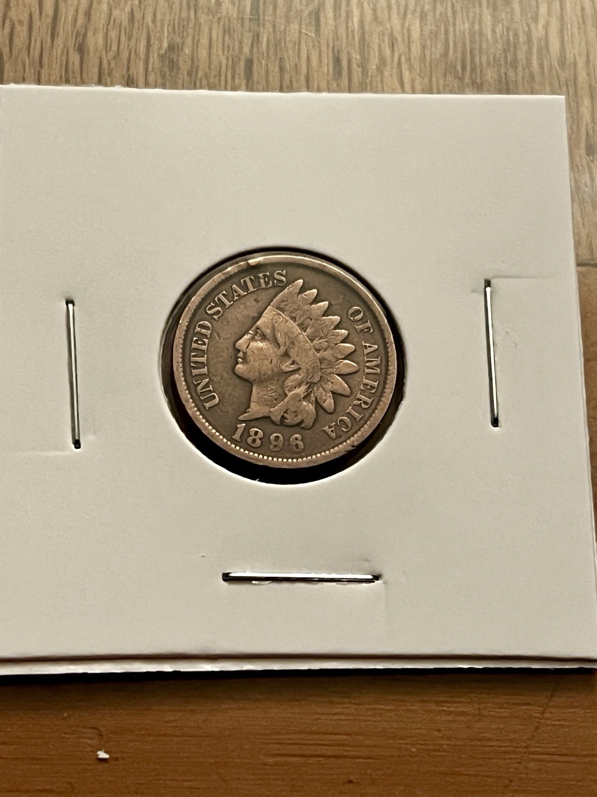 1896 Indian Head Cent Low Mintage 39M Solid Detail Nice Reverse Penny BN920
