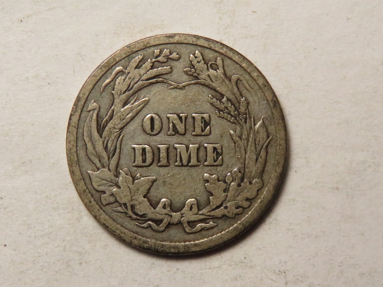 1912-P Barber Dime Grading Fine