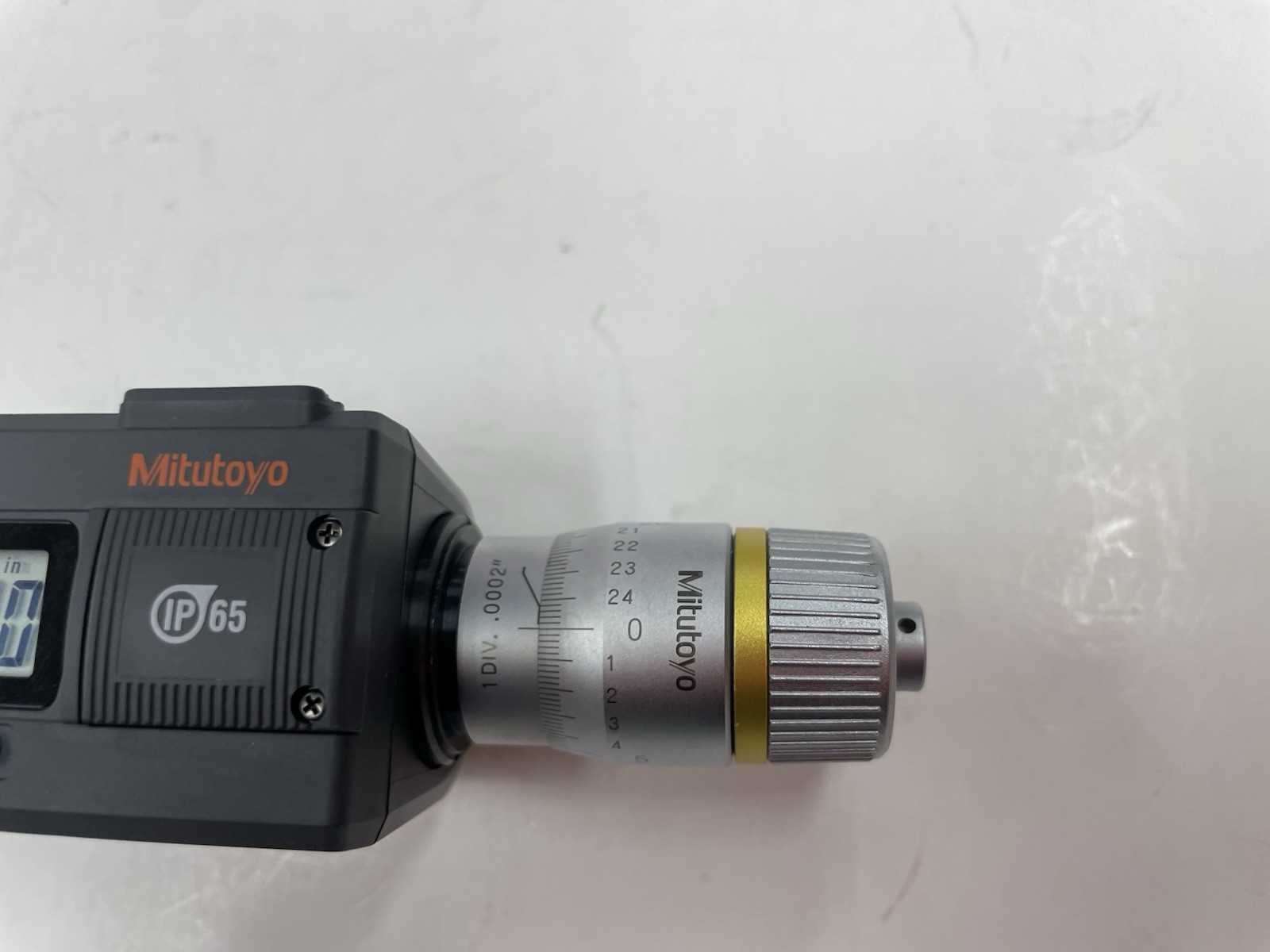 Mitutoyo 468-267 Digimatic Holtest Three-point Internal Micrometer 1”-1.2”