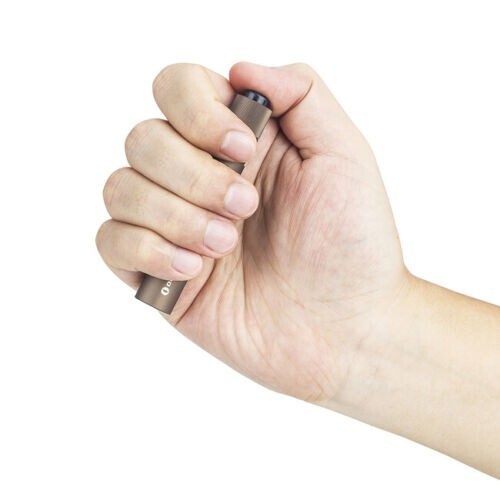 Olight Baldr Pro R Desert Tan Rechargeable Light & I3T Desert Tan Light, 1350 Lu