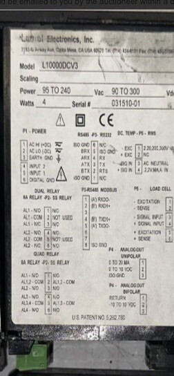 LAUREL ELECTRONICS L10000DCV3 / L10000DCV3