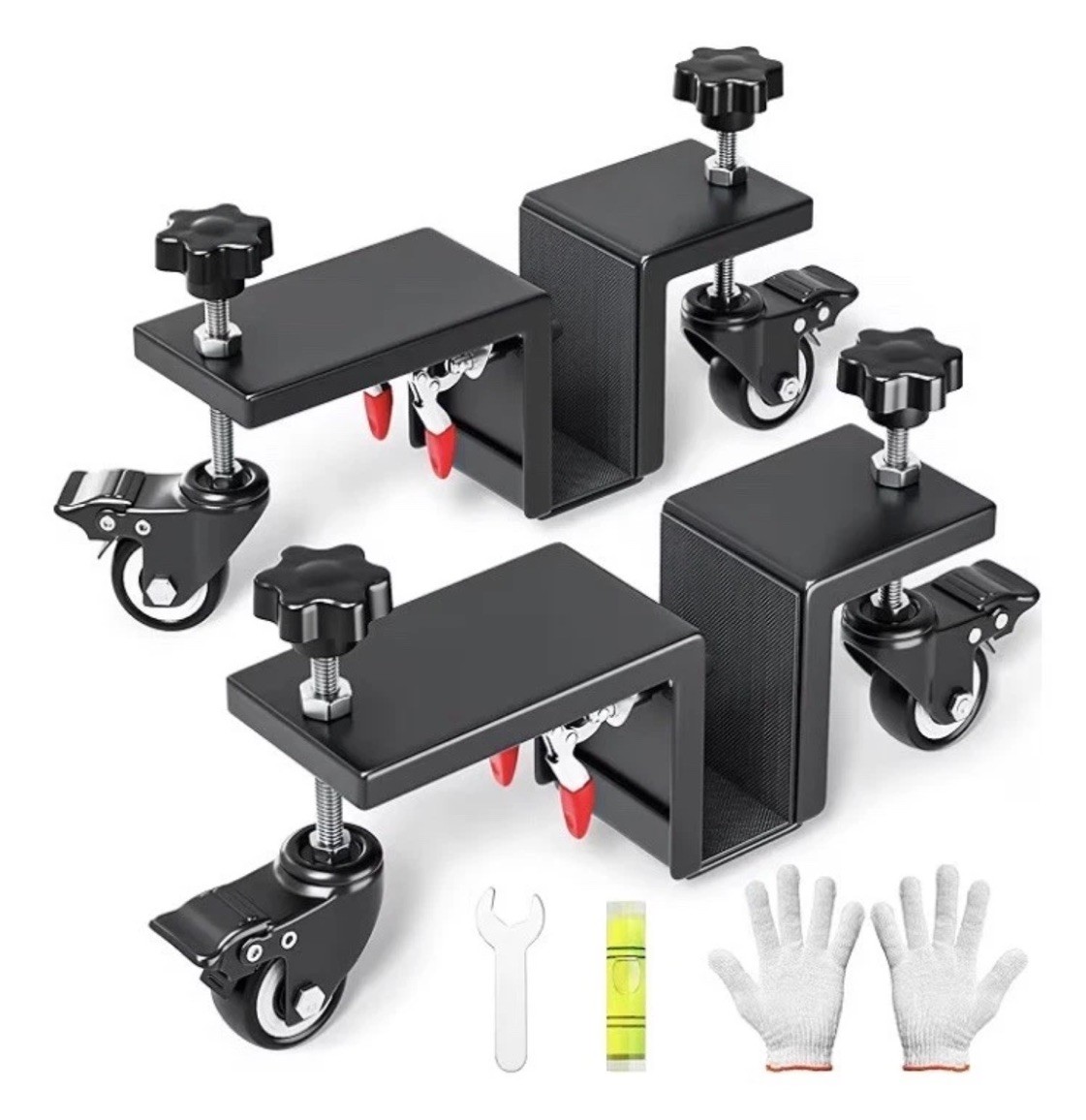 2 Pcs Door Hanging Installation Dolly Set  Its Adjustable/ Holds Up 1000 Lbs