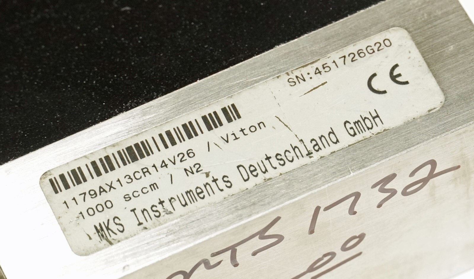 MKS Mass Flow Controller, 1000 SCCM N2