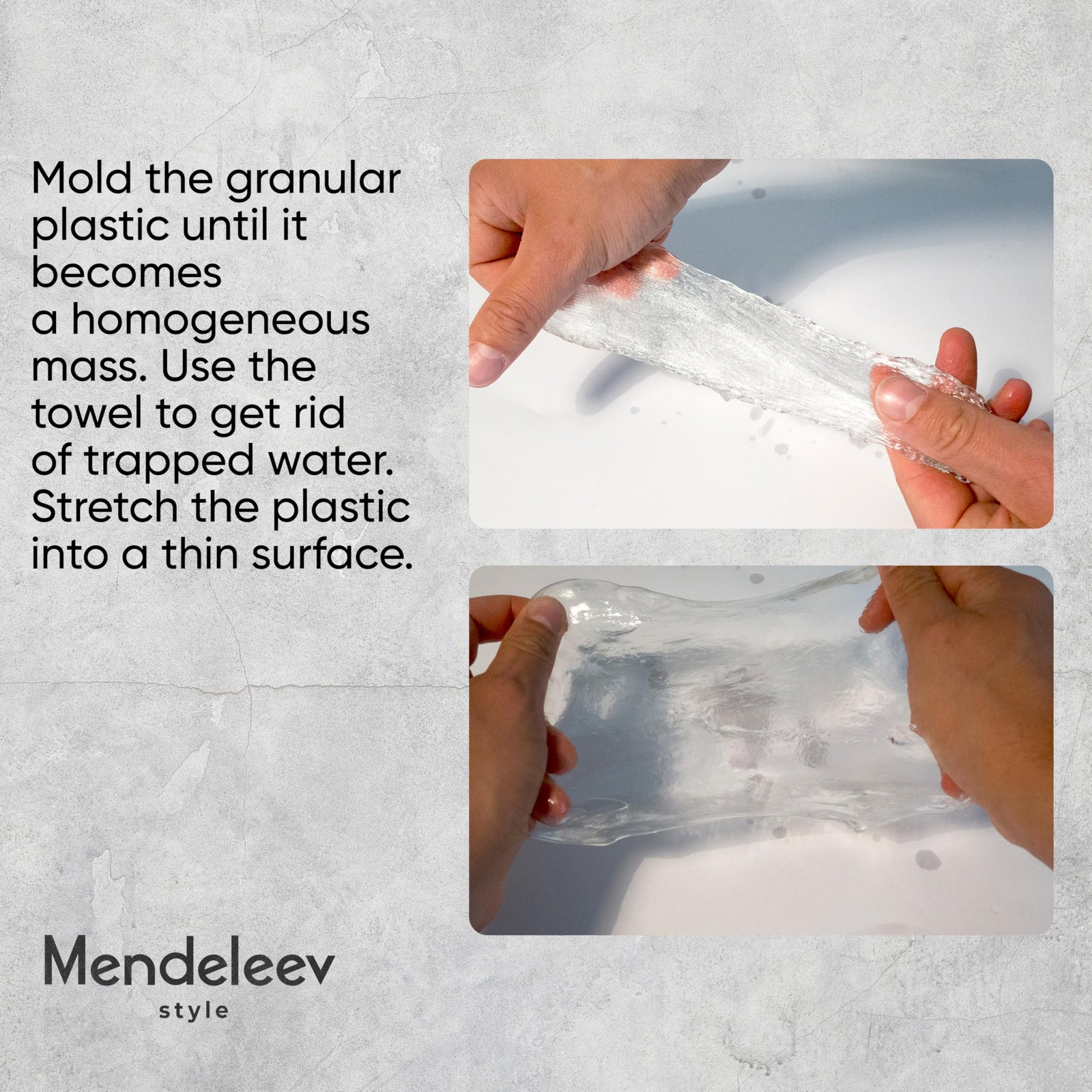 Mendeleev Style 3.5 Lb Thermoplastic Polymorph Moldable Plastic Beads Melting