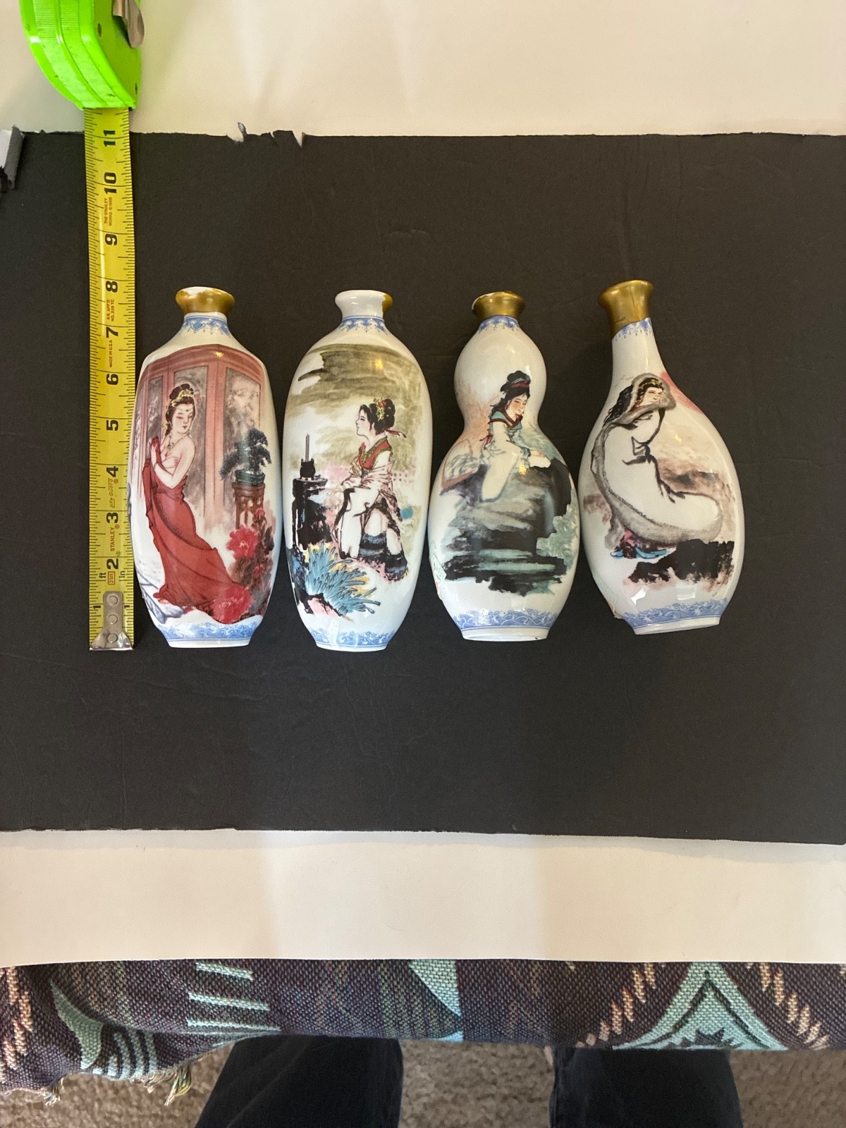 Kinmen distillery sake bottles. set of 4