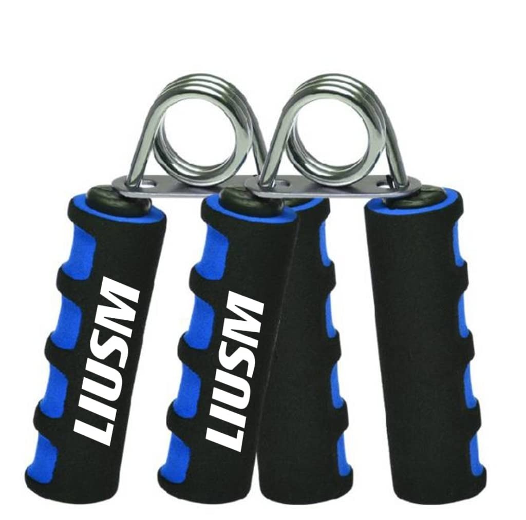Pack of 2 Hand Grip Strengthener,Quickly Increasing Wrist black and blue
