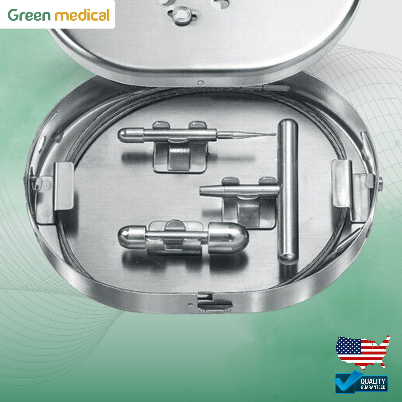Vein Stripper Set Medical Surgical Instruments Stainless German Grade