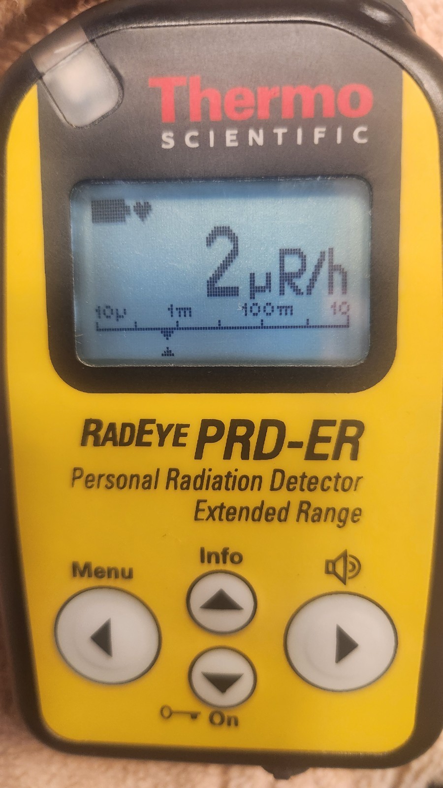 USED Thermo Scientific RadEye PRD-ER - Good Condition