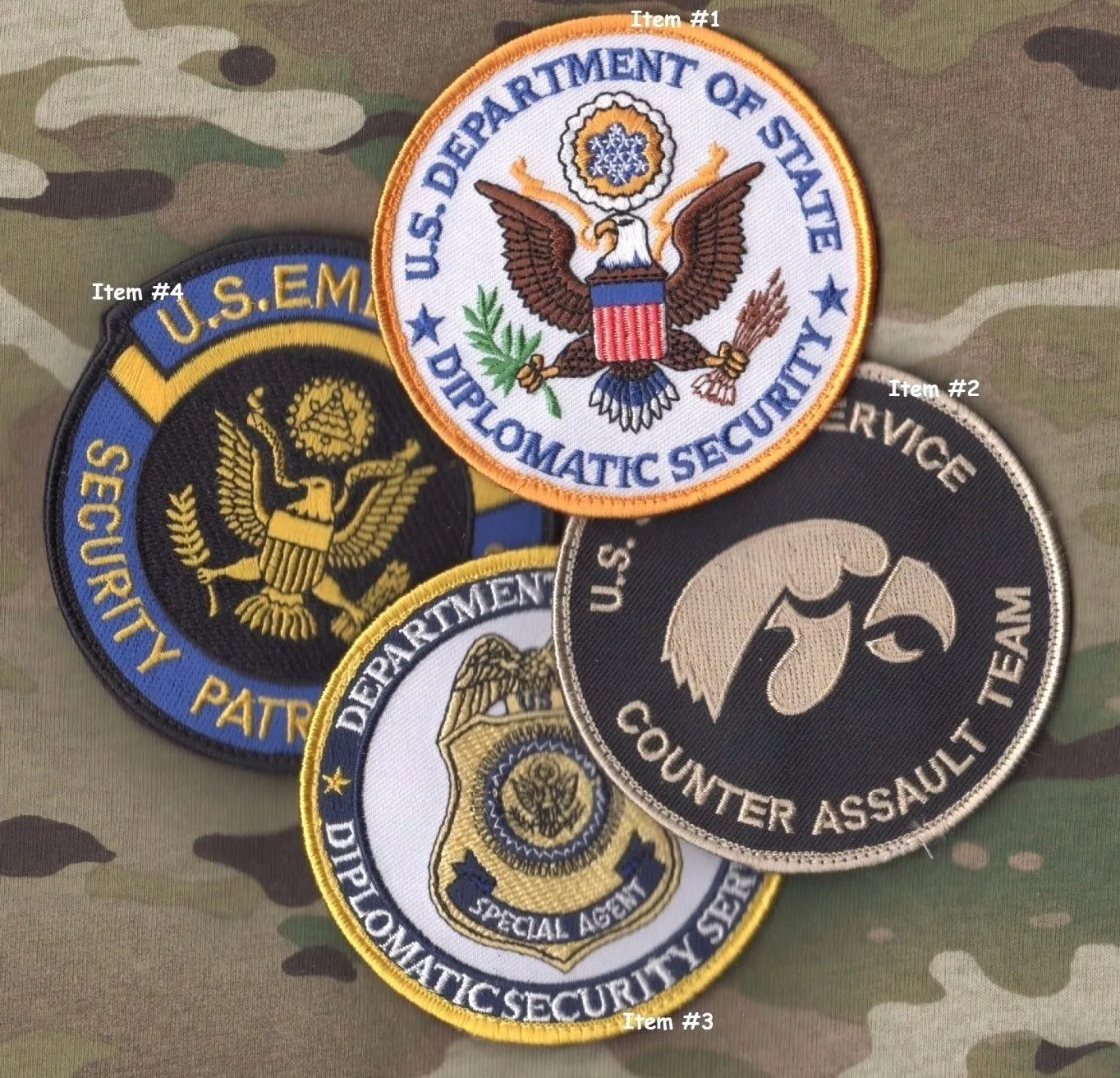 STATE DEPT DIPLOMATIC SECURITY DSS ANTI-TERROR vêlkrö: TACT-BEARD + DAESH BASHER