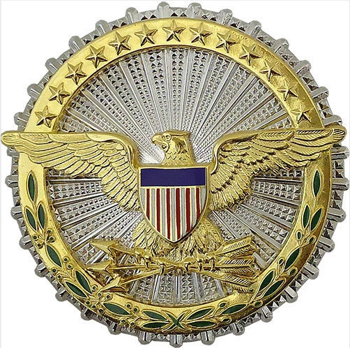 GENUINE U.S. IDENTIFICATION BADGE: SECRETARY OF DEFENSE - MIRROR FINISH