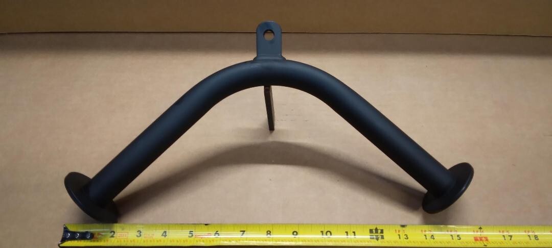 Heavy Duty Home Gym Steel Tricep, Lateral Pull Down  15 1/2" Spand 1 1/8  " O.D.