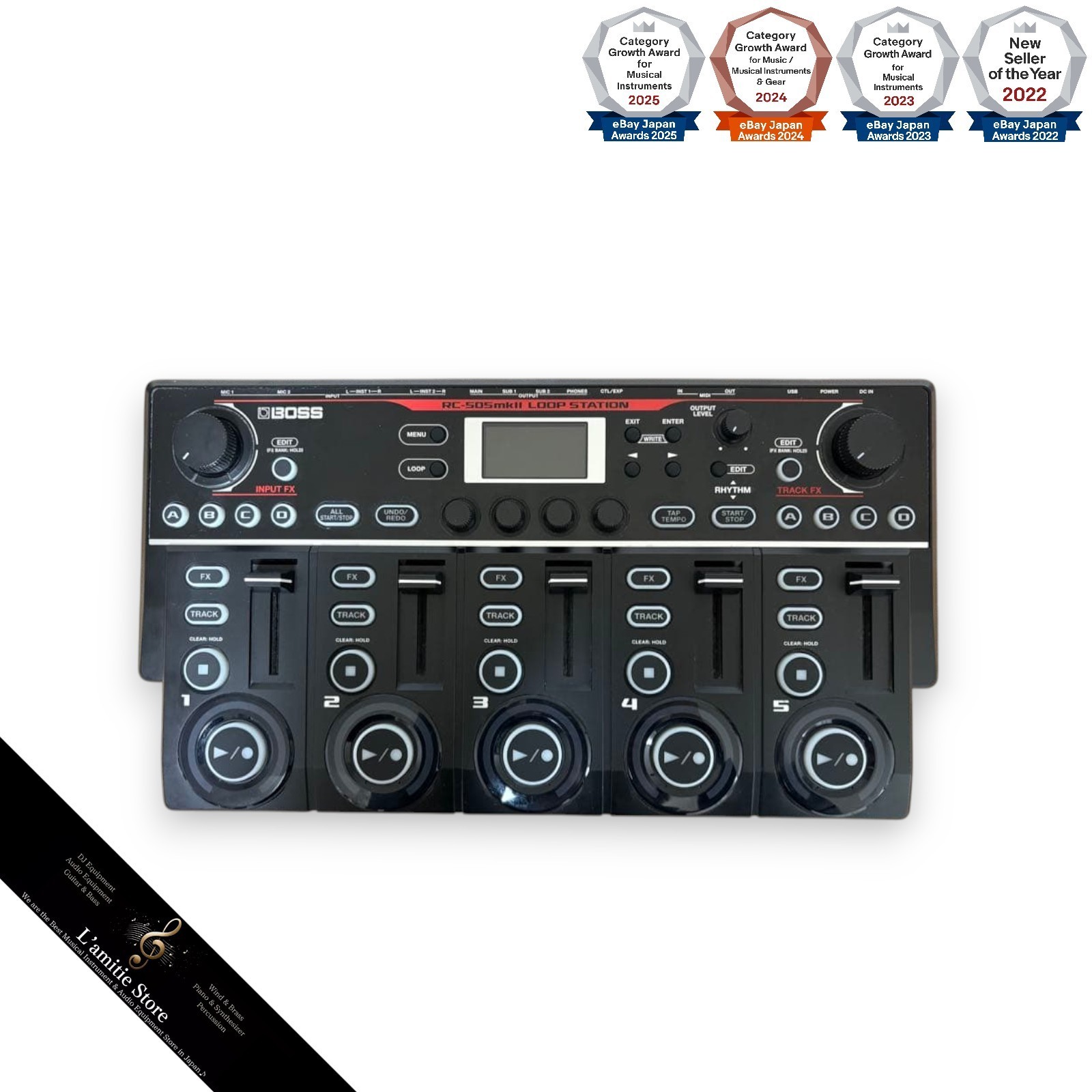 BOSS RC-505mkII Loop Station Looper RC505 505 mk2 mkII 2 Digital Japan Tested