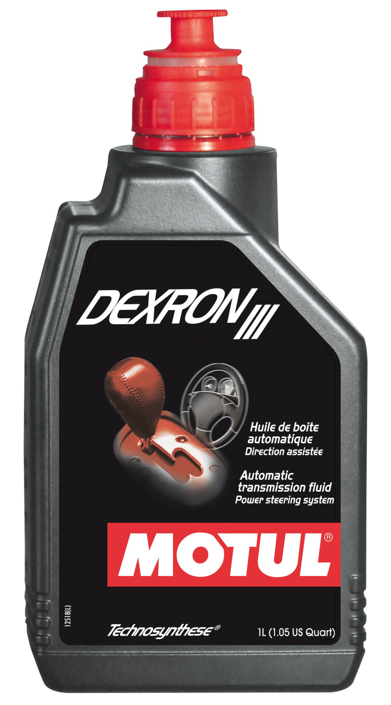 Motul 105776 DEXRON III Automatic Transmission Fluid ATF 1 L